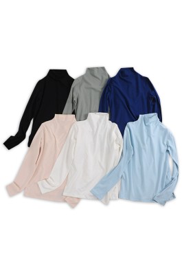 SKSW026  訂造樽領衫   度身訂造親子半高領樽領打底衫   供應親子裝純色毛衣 毛衣供應商