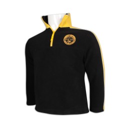 Z462 訂造搖粒絨撞色領衛衣 半胸拉鏈 衛衣製衣廠 Z462 訂造搖粒絨撞色領衛衣 半胸拉鏈 衛衣製衣廠