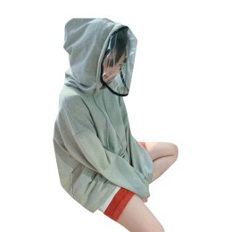 Z500  訂做可拆洗防飛沫面罩  製造淨色衛衣無鴨舌版  阻隔 病毒 細菌  Z500  訂做可拆洗防飛沫面罩  製造淨色衛衣無鴨舌版  阻隔 病毒 細菌