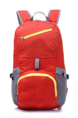 FB011 設計雙肩折疊包款式   訂做旅行折疊包款式  運動背包 可收縮背囊 輕便 收縮袋 收納背包  製造運動折疊包款式  折疊包廠房