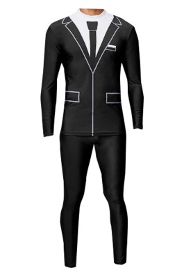 ADS025  男士泳衣西服裝潛水服  套裝速乾   時尚浮潛  游泳裝備   大碼泳裝