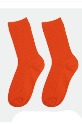 SKSG010 訂製男女裝中筒襪 堆堆襪 潮流純色襪 夏季純棉男女裝襪