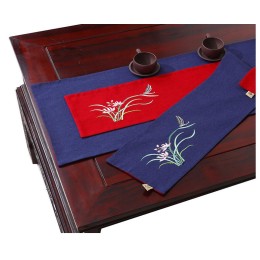 SKTR006 訂造茶藝桌旗款式  製作刺繡桌旗款式   自訂桌旗款式  桌旗巾  會議桌巾 酒店桌巾  桌旗工廠  桌旗價格 SKTR006 訂造茶藝桌旗款式  製作刺繡桌旗款式   自訂桌旗款式  桌旗巾  會議桌巾 酒店桌巾  桌旗工廠  桌旗價格