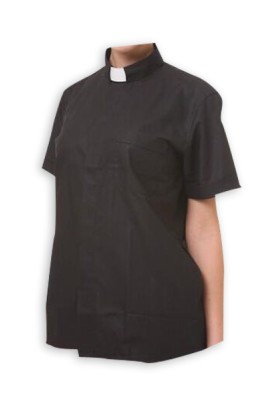 CS001 訂做牧師襯衫款式  設計基督教牧師襯衫款式  自訂牧師襯衫款式   牧師襯衫中心
