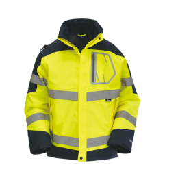 SKRC006  製作反光防護服 訂購反光棉沖鋒衣  定制防水保暖工作服 BS EN 343 class 3:3 雨衣, 螢光雨褸  反光外套價格 SKRC006  製作反光防護服 訂購反光棉沖鋒衣  定制防水保暖工作服 BS EN 343 class 3:3 雨衣, 螢光雨褸  反光外套價格