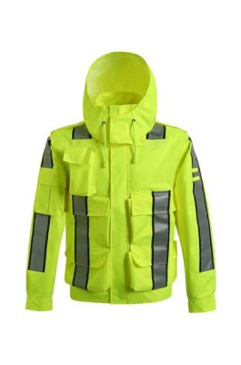 SKRC009 訂造雨衣反光外套款式  自訂交通執行服外套款式  EN ISO 20471 反光衣  反光外套工廠  反光外套價格