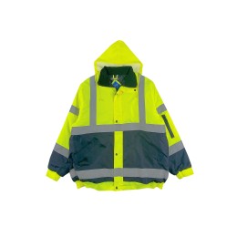 設計男裝螢光綠反光棉衣      訂製黑色拼色螢光綠外套      夜間作業高亮反光安全外套    高速公路工作服   袖口橡筋鬆緊設計  SKRC019 設計男裝螢光綠反光棉衣      訂製黑色拼色螢光綠外套      夜間作業高亮反光安全外套    高速公路工作服   袖口橡筋鬆緊設計  SKRC019