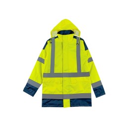 設計反光帶螢光服      訂製防寒防雨服套裝    安全服交通服    防凍保暖環衛衣服     滌綸100%   手袖魔術貼設計  道路 維護     SKRC020 設計反光帶螢光服      訂製防寒防雨服套裝    安全服交通服    防凍保暖環衛衣服     滌綸100%   手袖魔術貼設計  道路 維護     SKRC020