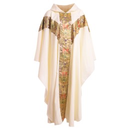 訂購禮儀用品     設計繡花折圓領彌撒服裝   表演服裝   工作服祭衣   復古長袍白色長袍  SKPT065 訂購禮儀用品     設計繡花折圓領彌撒服裝   表演服裝   工作服祭衣   復古長袍白色長袍  SKPT065