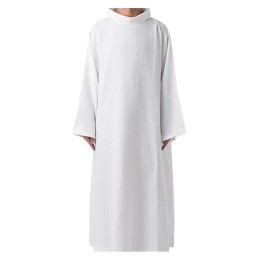 度身設計中東阿拉伯神父衣服    訂做神職人員長袍牧師聖衣  牧師長白衣  SKPT075 度身設計中東阿拉伯神父衣服    訂做神職人員長袍牧師聖衣  牧師長白衣  SKPT075