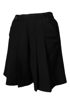 U347 sample-made sports pants women's black shorts skirt rubber band pants pants stores