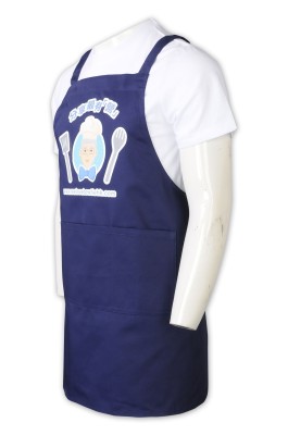 AP171  訂做背心連體圍裙    來樣訂製印花logo   餐飲  cooking   圍裙製造商