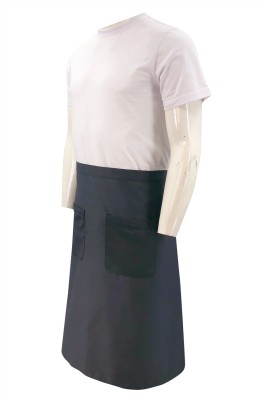 專業訂做半身圍裙     設計兩個袋圍裙    中腰圍裙   團體圍裙    圍裙訂做工廠   AP180