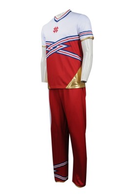 CH165 tailor-made men's cheerleading suit  group tailor-made men's cheerleading suit  school  group  cheerleading suit supplier