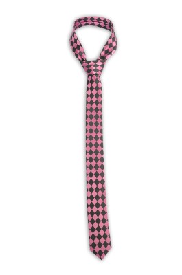 TI160 設計菱格領帶 細領帶 100%滌 領帶製造商