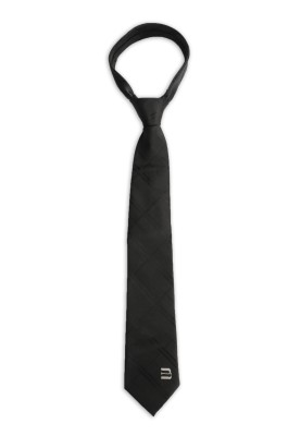 TI171 訂製黑色韓版領帶 條紋 亞洲商務航空 領帶供應商