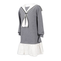 KD067 製作女童衛衣裙  校裙款 95%棉 5%氨綸 童裝製造商 KD067 製作女童衛衣裙  校裙款 95%棉 5%氨綸 童裝製造商