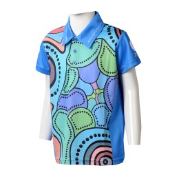 KD082 訂製童裝熱升華印花Polo恤   設計短袖印花LOGO領Polo恤 Polo恤供應商  澳洲 非牟利團體 制服 KD082 訂製童裝熱升華印花Polo恤   設計短袖印花LOGO領Polo恤 Polo恤供應商  澳洲 非牟利團體 制服