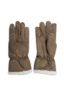 A219 訂做麂皮手套 冬季保暖手套 加絨 配飾供應商