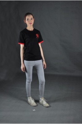 T531 網上訂造班tee   真人試穿 模特示範 自製t-shirt   訂購環保T恤設計   T恤製造商HK