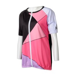 B162 訂購短袖圓領單車騎行服 網上下單撞色拉鏈外套單車衫 後腰袋口 單車衫hk中心 訓練 100%滌  B162 訂購短袖圓領單車騎行服 網上下單撞色拉鏈外套單車衫 後腰袋口 單車衫hk中心 訓練 100%滌