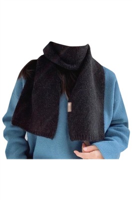 SKSL021  大量訂製淨色保暖圍巾 製造長款加厚幼羊駝圍巾 幼羊駝圍巾供應商