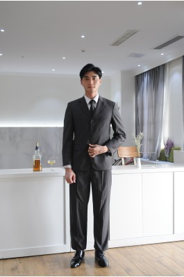 MDHL022 網上訂購長袖酒店 模特示範 訂做司機西裝 工作服 男西裝專門店