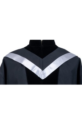 量身訂作中大工商管理學院学士畢業袍 銀色披肩長袍 畢業袍生產商DA287