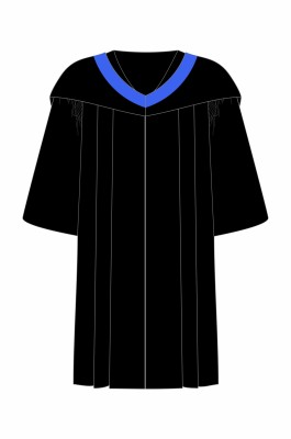  設計香港都會大學護理學士學位畢業袍深藍色單帶畢業肩帶制服公司DA344