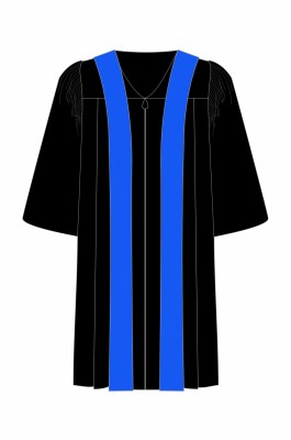 整衫香港都會大學護理學榮譽學士學位畢業袍 深藍色雙邊畢業披肩網上下單 DA351