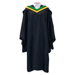 訂製應用心理及商業雙學士學位畢業袍  B&A  香港都會大學畢業袍  雙學士學位畢業袍 BAPHBMJ1  綠色&黃色雙邊披肩    DA385 訂製應用心理及商業雙學士學位畢業袍  B&A  香港都會大學畢業袍  雙學士學位畢業袍 BAPHBMJ1  綠色&黃色雙邊披肩    DA385
