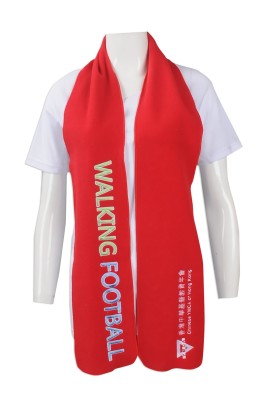 Scarf053 大量訂做圍巾款式 印製繡花圍巾 足球隊 製作圍巾生產商  頸圍巾  長圍巾