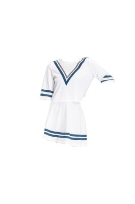 SKCU019 訂做短袖啦啦隊服款式   自訂足球寶貝啦啦隊服款式   製作時尚啦啦隊服款式   啦啦隊服製造商