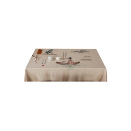 Order cotton, linen and linen Chinese high-grade rectangular cover for coffee table Chinese restaurant tablecloth tablecloth specialty store 155*200CM 165*215CM 170*250CM SKTBC058 Order cotton, linen and linen Chinese high-grade rectangular cover for coffee table Chinese restaurant tablecloth tablecloth specialty store 155*200CM 165*215CM 170*250CM SKTBC058