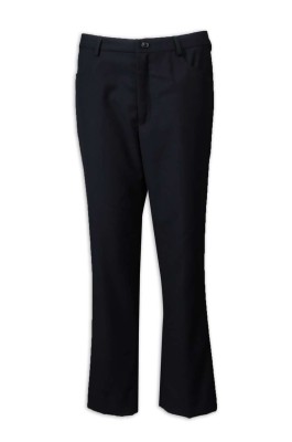 WMT009 訂做女西褲 黑色西褲 休閒修身褲 海事管理 西裝布 女西褲生產商 黑色 高腰