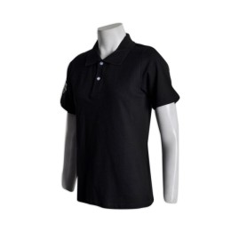 P446 自訂翻領polo衫  設計polo-shirt款式  訂購團體班衫批發商     黑色 P446 自訂翻領polo衫  設計polo-shirt款式  訂購團體班衫批發商     黑色