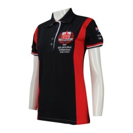 P859 團體訂做女裝短袖Polo恤 大量訂購女裝短袖Polo恤 澳洲 Polo恤專營店     黑色 P859 團體訂做女裝短袖Polo恤 大量訂購女裝短袖Polo恤 澳洲 Polo恤專營店     黑色