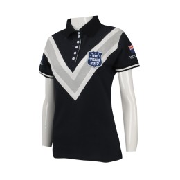 P975 訂做女裝polo恤款式   自訂繡花polo恤款式   製作修身polo恤款式  polo恤專營     黑色 P975 訂做女裝polo恤款式   自訂繡花polo恤款式   製作修身polo恤款式  polo恤專營     黑色