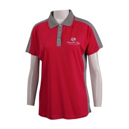 P1034 設計撞色Polo恤 香港 Polo恤專門店      紅色撞色灰色 P1034 設計撞色Polo恤 香港 Polo恤專門店      紅色撞色灰色