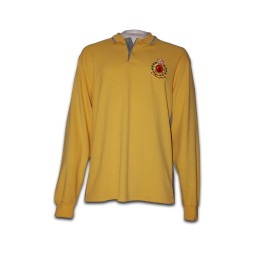 P148 長袖班衫訂製 長袖班衫設計 長袖班衫製造     鮮黃色 P148 長袖班衫訂製 長袖班衫設計 長袖班衫製造     鮮黃色