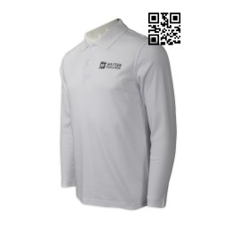 P740 訂製長袖Polo恤款式  設計LOGOPolo恤款式 模具 工程 行業 自訂男裝Polo恤款式    Polo恤工廠    白色 P740 訂製長袖Polo恤款式  設計LOGOPolo恤款式 模具 工程 行業 自訂男裝Polo恤款式    Polo恤工廠    白色