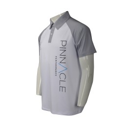 P763  訂造度身Polo恤款式    製作LOGOPolo恤款式  香港 pinnacle performance 運動健身教練 牛角袖T恤 自訂男裝Polo恤款式   Polo恤廠房     白色撞色灰色 P763  訂造度身Polo恤款式    製作LOGOPolo恤款式  香港 pinnacle performance 運動健身教練 牛角袖T恤 自訂男裝Polo恤款式   Polo恤廠房     白色撞色灰色