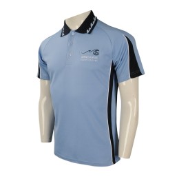 P909 來樣訂做男裝短袖Polo恤 設計繡花logo款Polo恤 澳洲 Tudor 織字 提花領設計 男裝短袖Polo恤供應商     粉藍色撞色領黑色 P909 來樣訂做男裝短袖Polo恤 設計繡花logo款Polo恤 澳洲 Tudor 織字 提花領設計 男裝短袖Polo恤供應商     粉藍色撞色領黑色