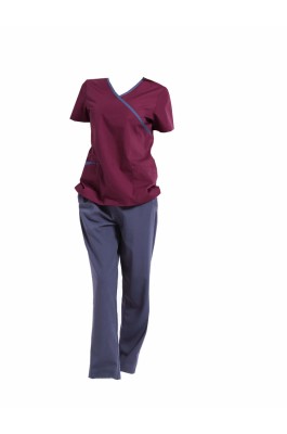 SKSN024 自製手術袍 隔離短袖工作服  醫生服  刷手服 手術袍中心