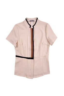 訂購女裝短袖物業保潔服  設計西餐廳清潔員制服  清潔制服專門店   SKHH029