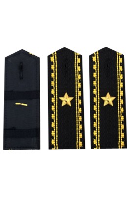 SKAB005 設計保安物業金屬肩章 服飾配飾
