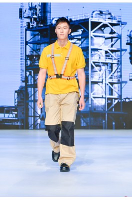 MDD012  工業反光帶背心  工業制服套裝真人示範  模特走秀 工作服專營