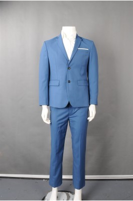 iG-BN-CN-057 设计时尚蓝色西装  供应修身男西装套装 男西装专门店