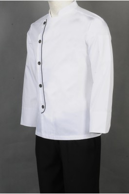 iG-BD-CN-062 网上下单厨师制服 来样订做白色厨师制服 厨师制服hk中心