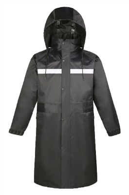 SKRT042 製造連帽全身雨褸 設計長身反光雨褸 長褸款雨褸中心  不黏身雨衣  磁吸雨衣  工地雨衣 工程雨衣  側開雨衣